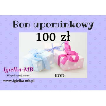 Bon upominkowy 100zł